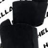Hella Heels Classique Shoe Protector - Black Faux Suede