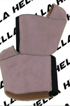 Hella Heels Classique Shoe Protector - Lilac Mink Faux Suede