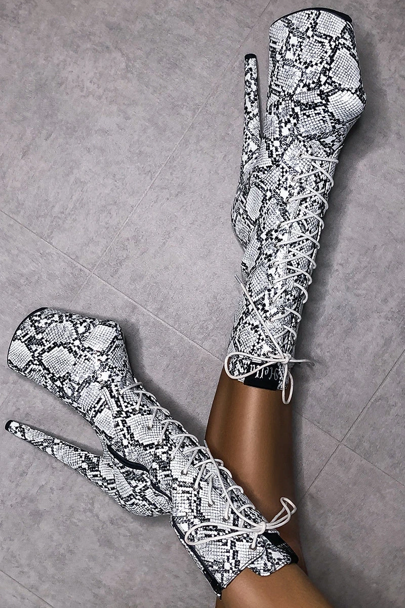 Hella Heels Mamba Boots - 8inch 1 Hella Heels Mamba Boots - 8inch