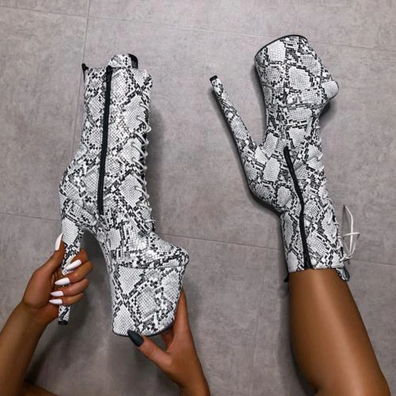 Hella Heels Mamba Boots - 8inch 7 Hella Heels Mamba Boots - 8inch - Image 7