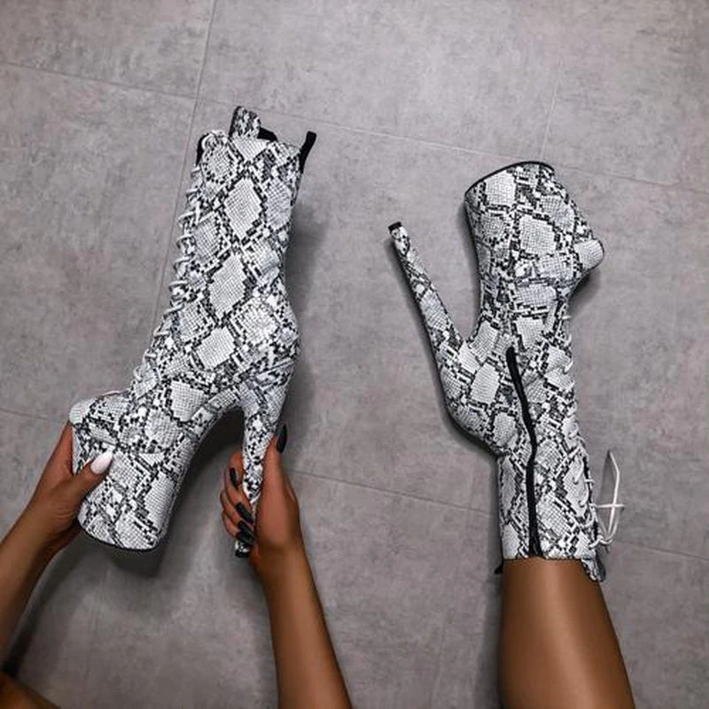 Hella Heels Mamba Boots - 8inch 6 Hella Heels Mamba Boots - 8inch - Image 6