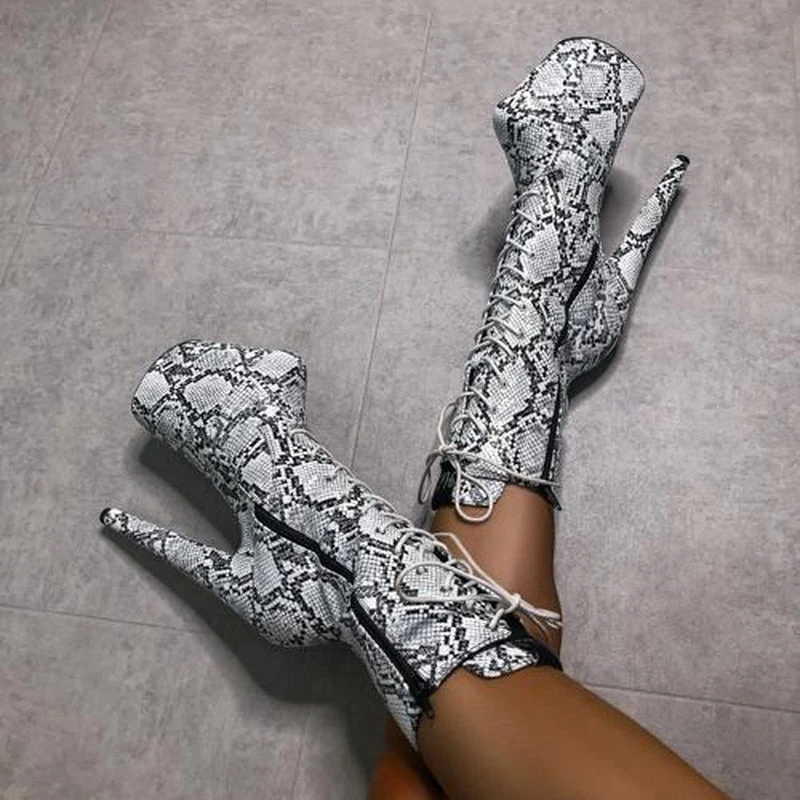 Hella Heels Mamba Boots - 8inch 8 Hella Heels Mamba Boots - 8inch - Image 8