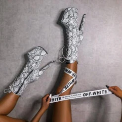 Hella Heels Mamba Boots - 8inch 21 Hella Heels Mamba Boots - 8inch -Famous Boot Store Edit low res 38 1