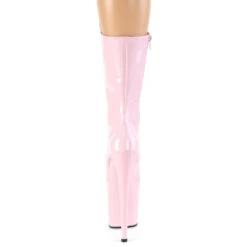 Pleaser USA Flamingo-1050 8inch Pleaser Boots - Patent Baby Pink 8 Pleaser USA Flamingo-1050 8inch Pleaser Boots - Patent Baby Pink -Famous Boot Store FLAMINGO 1050 BP M09