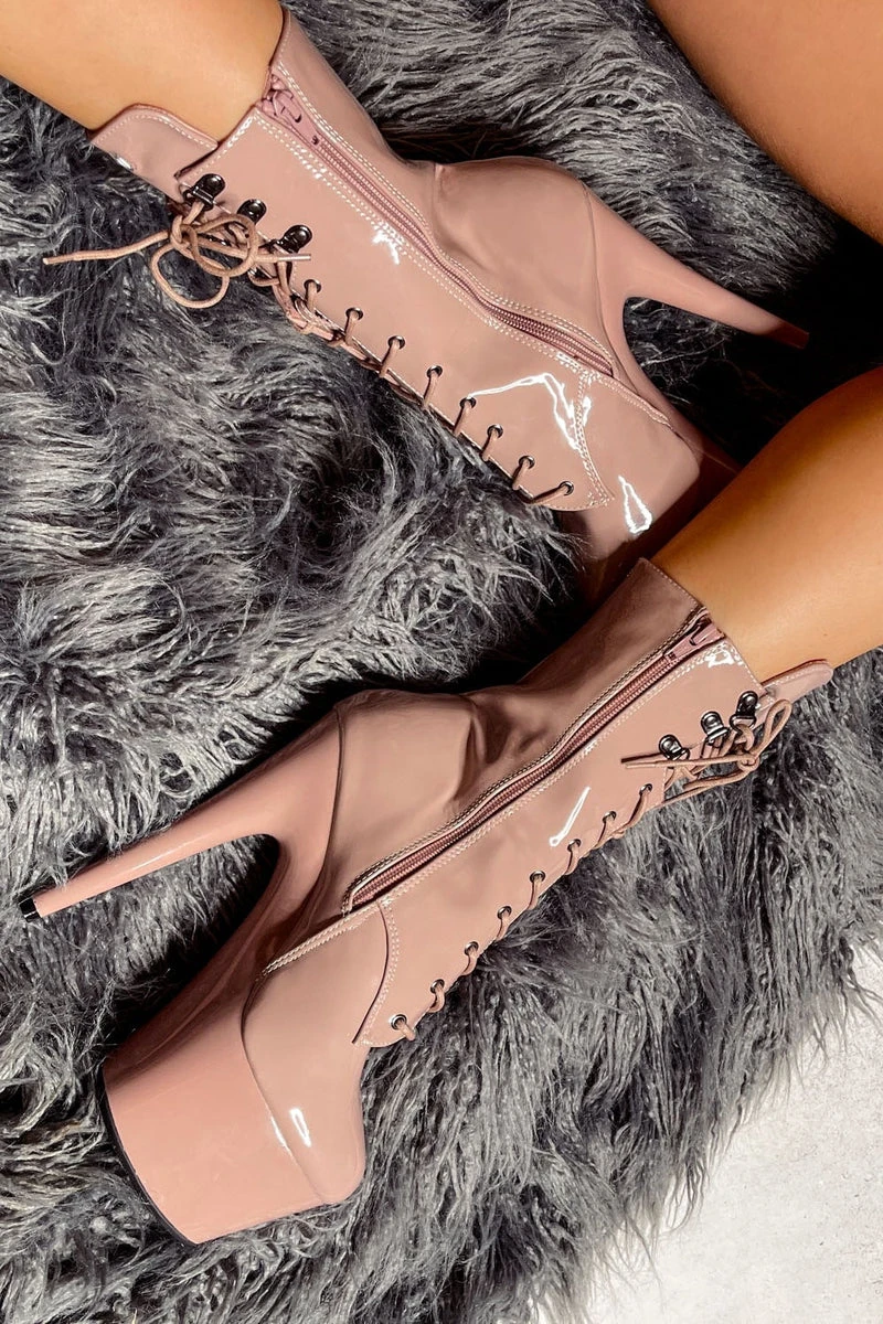 Hella Heels LipKit 7inch Boots - Boujee 2 Hella Heels LipKit 7inch Boots - Boujee - Image 2