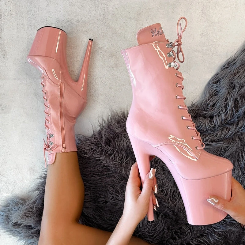 Hella Heels LipKit 8inch Boots - Candy Shop 8 Hella Heels LipKit 8inch Boots - Candy Shop - Image 8