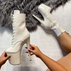 Hella Heels LipKit 8inch Boots - No Angel -Famous Boot Store File 016 Edit 0b05ac88 5f68 4920 9660 57f4d06e985a