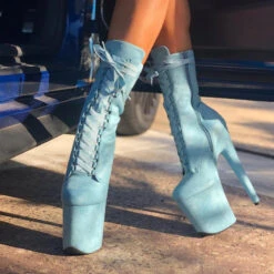 Hella Heels High BabyDoll 8inch Boots - Baby Blue 9 Hella Heels High BabyDoll 8inch Boots - Baby Blue -Famous Boot Store IMG 0264car8in 900x 669e2b75 8ee5 4387 bb2c 6b43bd90295f