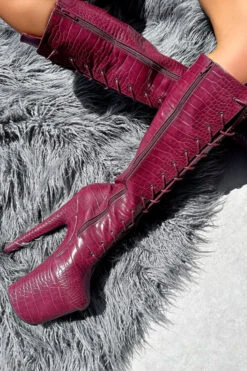 Hella Heels I Don't Bite Knee High Boots - 8inch 8 Hella Heels I Don't Bite Knee High Boots - 8inch -Famous Boot Store IMG 0462 5325c03c caff 4b86 b693 24d33e301e3b 1