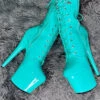Hella Heels LipKit 7inch Boots - Minted
