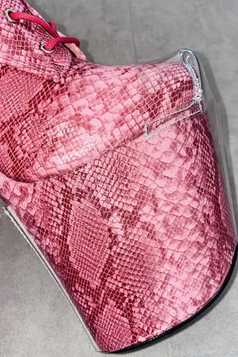 Hella Heels Classique Shoe Protector - Clear (White Back) 3 Hella Heels Classique Shoe Protector - Clear (White Back) - Image 3