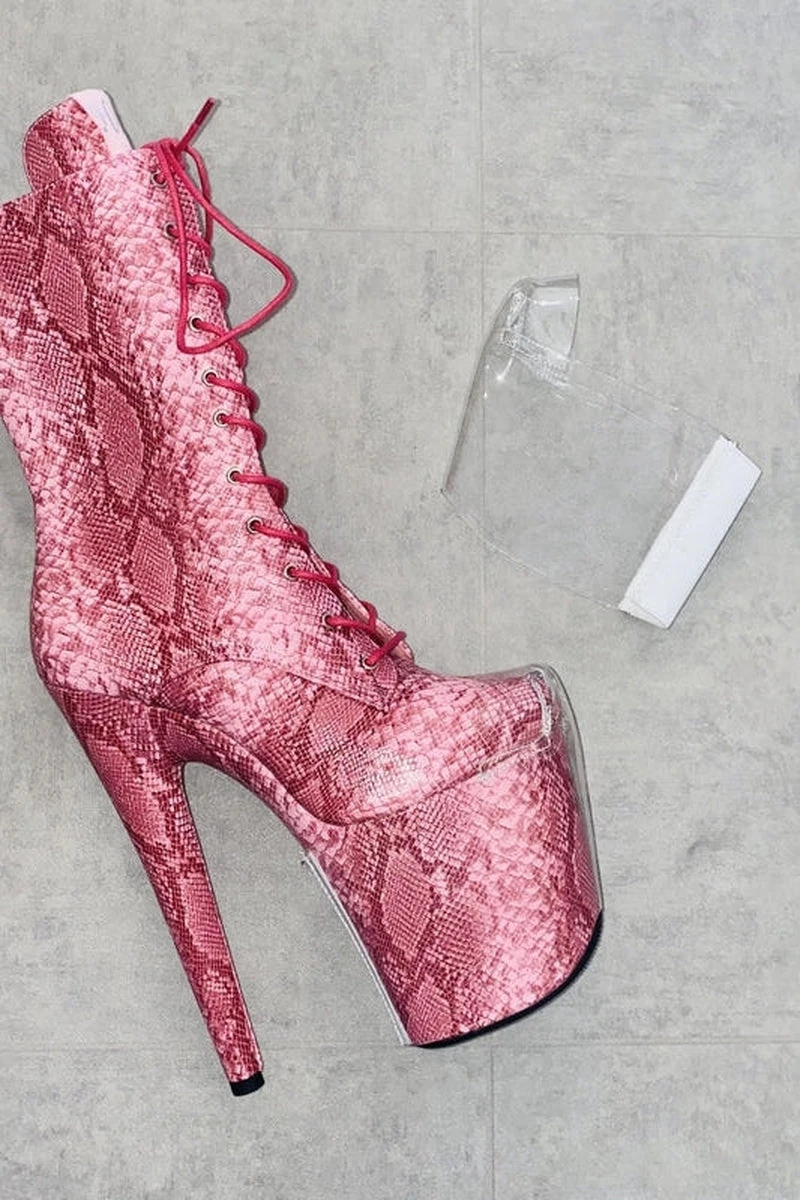 Hella Heels Classique Shoe Protector - Clear (White Back) 4 Hella Heels Classique Shoe Protector - Clear (White Back) - Image 4