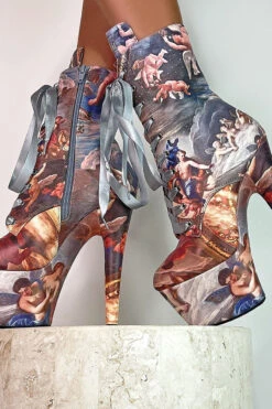 Hella Heels Renaissance 7inch Boots - Stairway To Heaven -Famous Boot Store IMG 4406 125125125