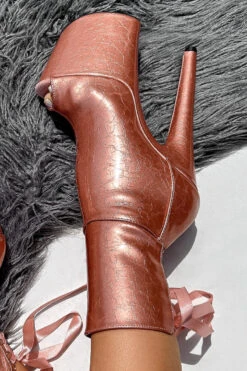 Hella Heels Corset 8inch Boots - Rose Gold -Famous Boot Store IMG 4730 19d7b6d1 69f8 4654 8343 3e6728ed384a 1