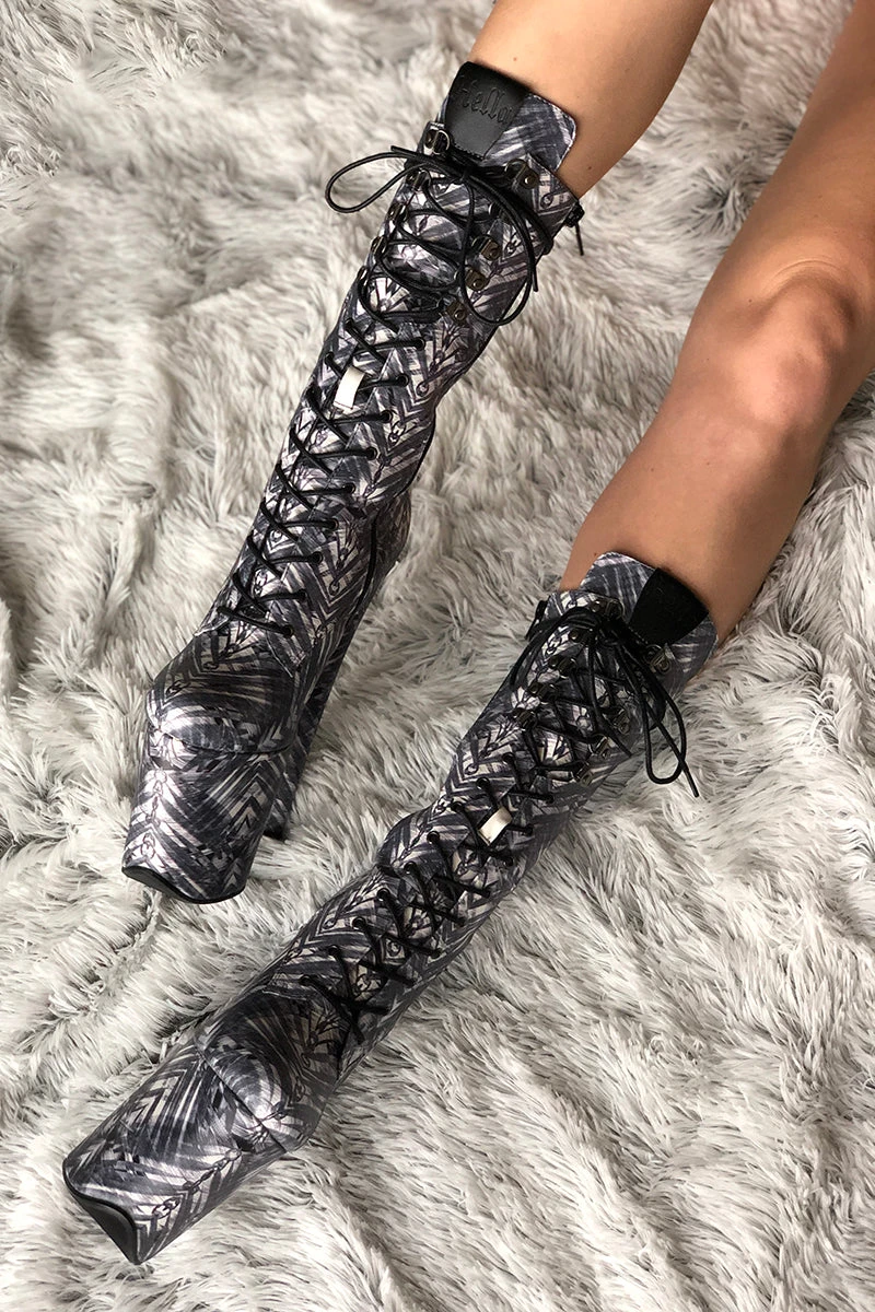 Hella Heels Cult Boots - 8inch 2 Hella Heels Cult Boots - 8inch - Image 2