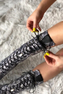 Hella Heels Cult Boots - 8inch 7 Hella Heels Cult Boots - 8inch -Famous Boot Store IMG 8537