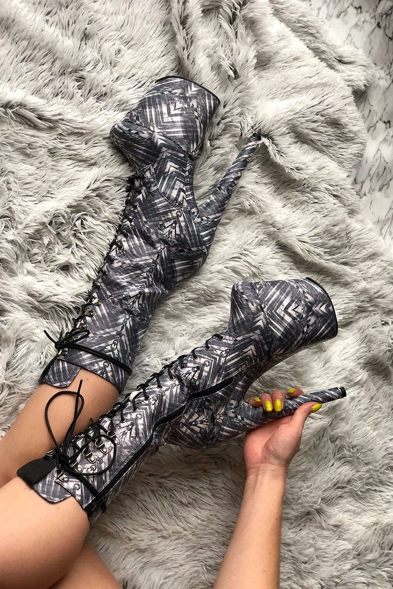 Hella Heels Cult Boots - 8inch 1 Hella Heels Cult Boots - 8inch