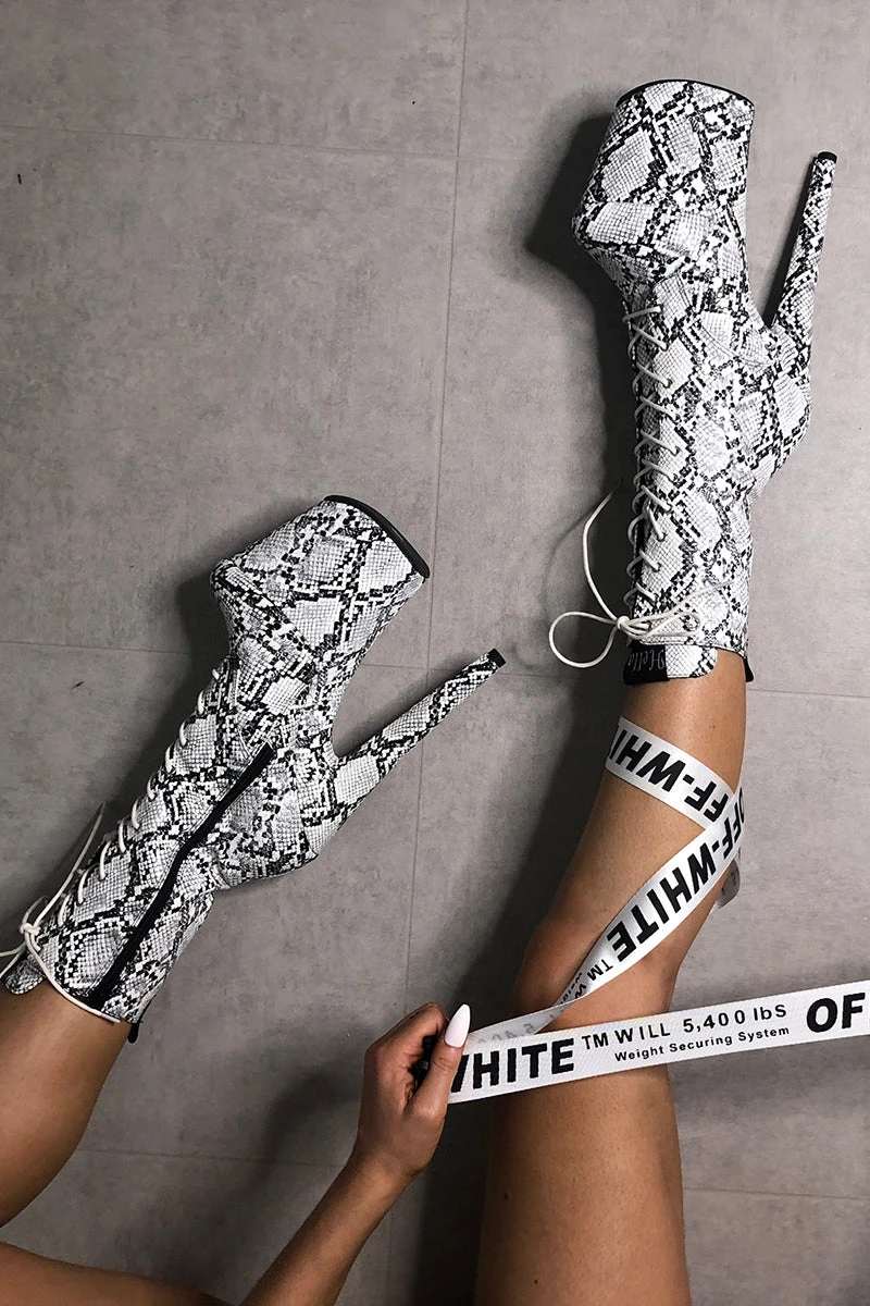 Hella Heels Mamba Boots - 8inch 2 Hella Heels Mamba Boots - 8inch - Image 2