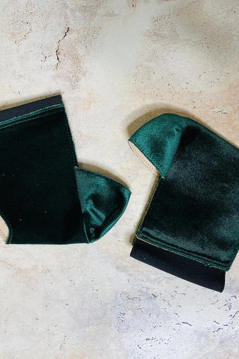 Hella Heels Classique Velvet Shoe Protector - NY Gangster 1 Hella Heels Classique Velvet Shoe Protector - NY Gangster