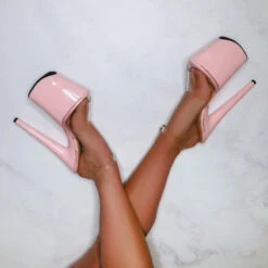 Hella Heels Classic Gloss 8inch Stilettos - Lyla -Famous Boot Store Lyla 1