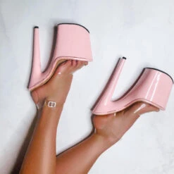 Hella Heels Classic Gloss 8inch Stilettos - Lyla -Famous Boot Store Lyla 2