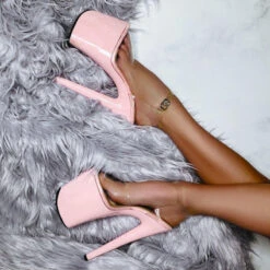 Hella Heels Classic Gloss 8inch Stilettos - Lyla -Famous Boot Store Lyla 4