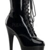 Pleaser USA Adore-1020 7inch Pleaser Boots - Patent Black