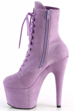 Pleaser USA Adore-1020FS Faux Suede 7inch Pleaser Boots - Lavender -Famous Boot Store adore 1020fs lvfs m13