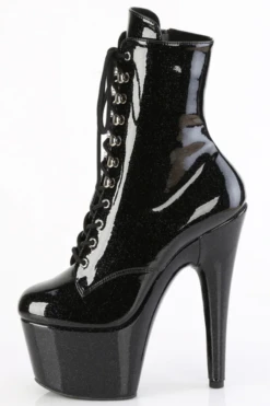 Pleaser USA Adore-1020GP 7inch Pleaser Boots - Black Glitter -Famous Boot Store adore 1020gp bg m05 c130e5a6 216a 4ba2 8a8e 47e5fc67f3a4