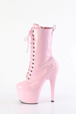 Pleaser USA Adore-1040WR 7inch Pleaser Boots - Holographic Baby Pink -Famous Boot Store adore 1040wr hg bphg m05 584566e7 3bcf 4d5f b3a3 72250506d3a9 1