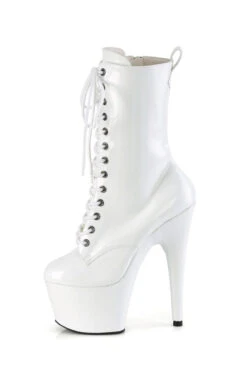 Pleaser USA Adore-1040WR 7inch Pleaser Boots - Holographic White -Famous Boot Store adore 1040wr hg whg m05 1