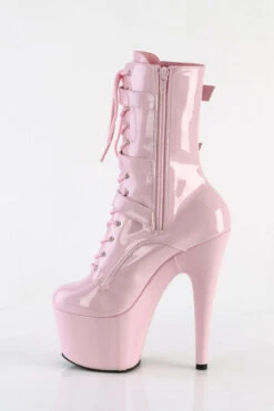 Pleaser USA Adore-1043 7inch Pleaser Boots - Patent Baby Pink 6 Pleaser USA Adore-1043 7inch Pleaser Boots - Patent Baby Pink -Famous Boot Store adore 1043 bp m13 1