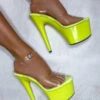 Hella Heels Classic Gloss 7inch Stilettos - Rhylie