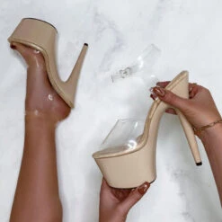 Hella Heels Classic Gloss 7inch Stilettos - Ashton -Famous Boot Store chilli lyla sienna 6 7 31