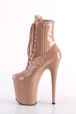 Pleaser USA Flamingo-1020 8inch Pleaser Boots - Blush -Famous Boot Store flamingo 1020 bh m13 1