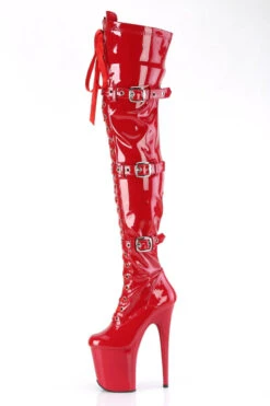 Pleaser USA Flamingo-3028 8inch Thigh High Pleaser Boots - Patent Red -Famous Boot Store flamingo 3028 r m05 5840b56f 1043 4b33 a9b0 299d72e21f0f