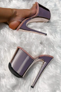 Hella Heels Classic Gloss 8inch Stilettos - Sienna Rose Gold -Famous Boot Store glitter 1 967c9a2d d91a 41e0 bd3e a84d2ede4cd6