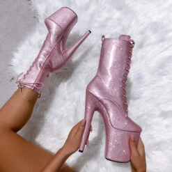 Hella Heels The Glitterati 8inch Boots - Sugarbaby -Famous Boot Store glitter 4 b5fbf627 345f 4188 8128 cf87a47809cb