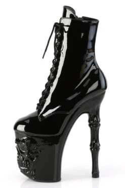 Pleaser USA Rapture-1020 8inch Pleaser Boots - Patent Black -Famous Boot Store rapture 1020 b m05