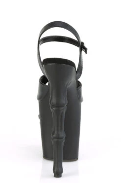 Pleaser USA Rapture-809 8inch Pleaser Shoes - Matte Black -Famous Boot Store rapture 809 bpu m09