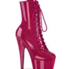 Pleaser USA Adore-1020GP 7inch Pleaser Boots - Fuchsia Glitter
